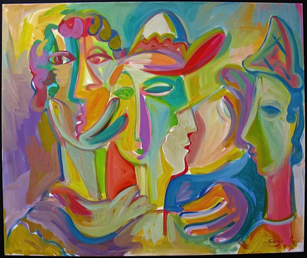 Serge Deherian (1955) - Four Figures