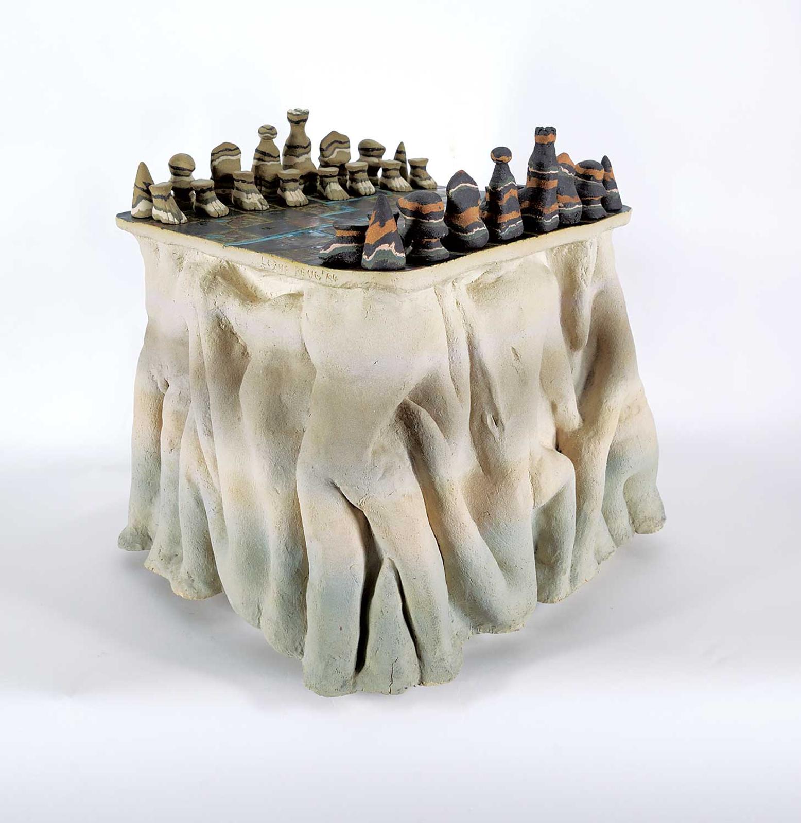 Lorne Beug (1948) - Untitled - Human Forms Chess Set