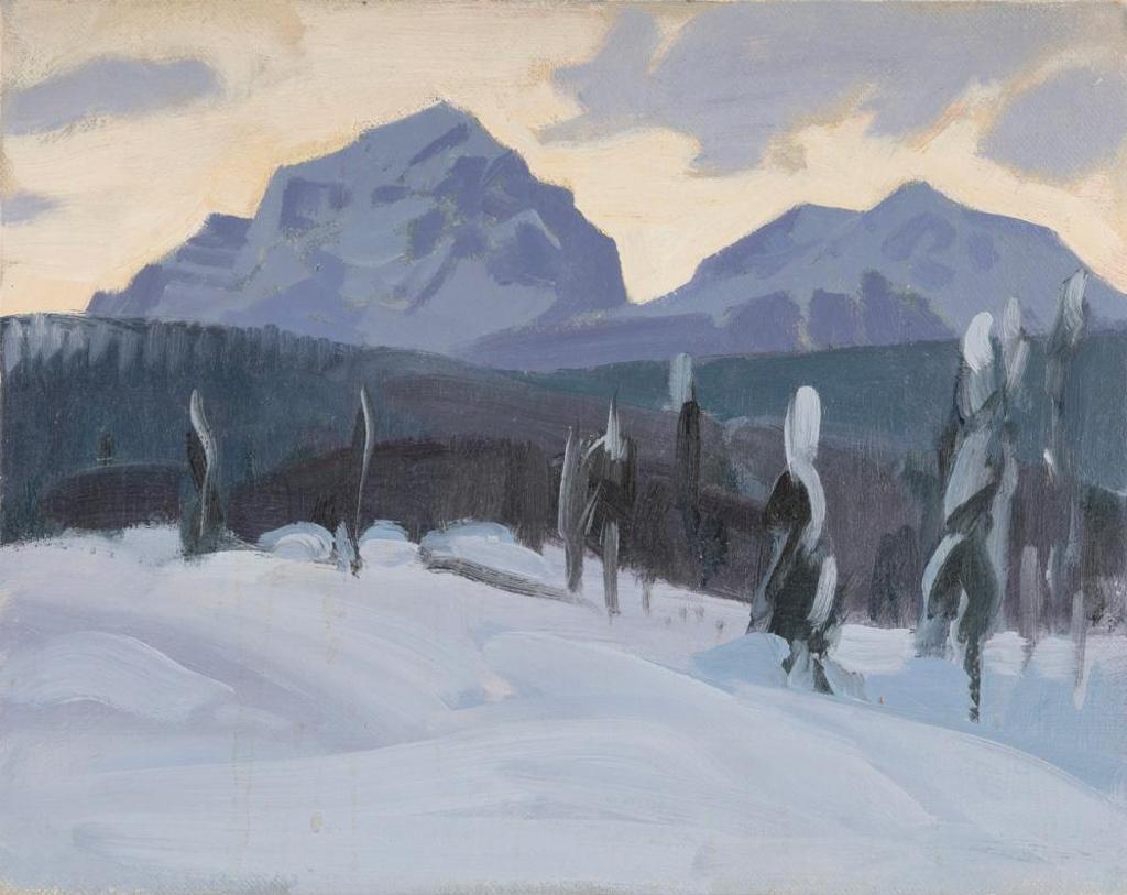 Peter Maxwell Ewart (1918-2001) - Winter Twilight