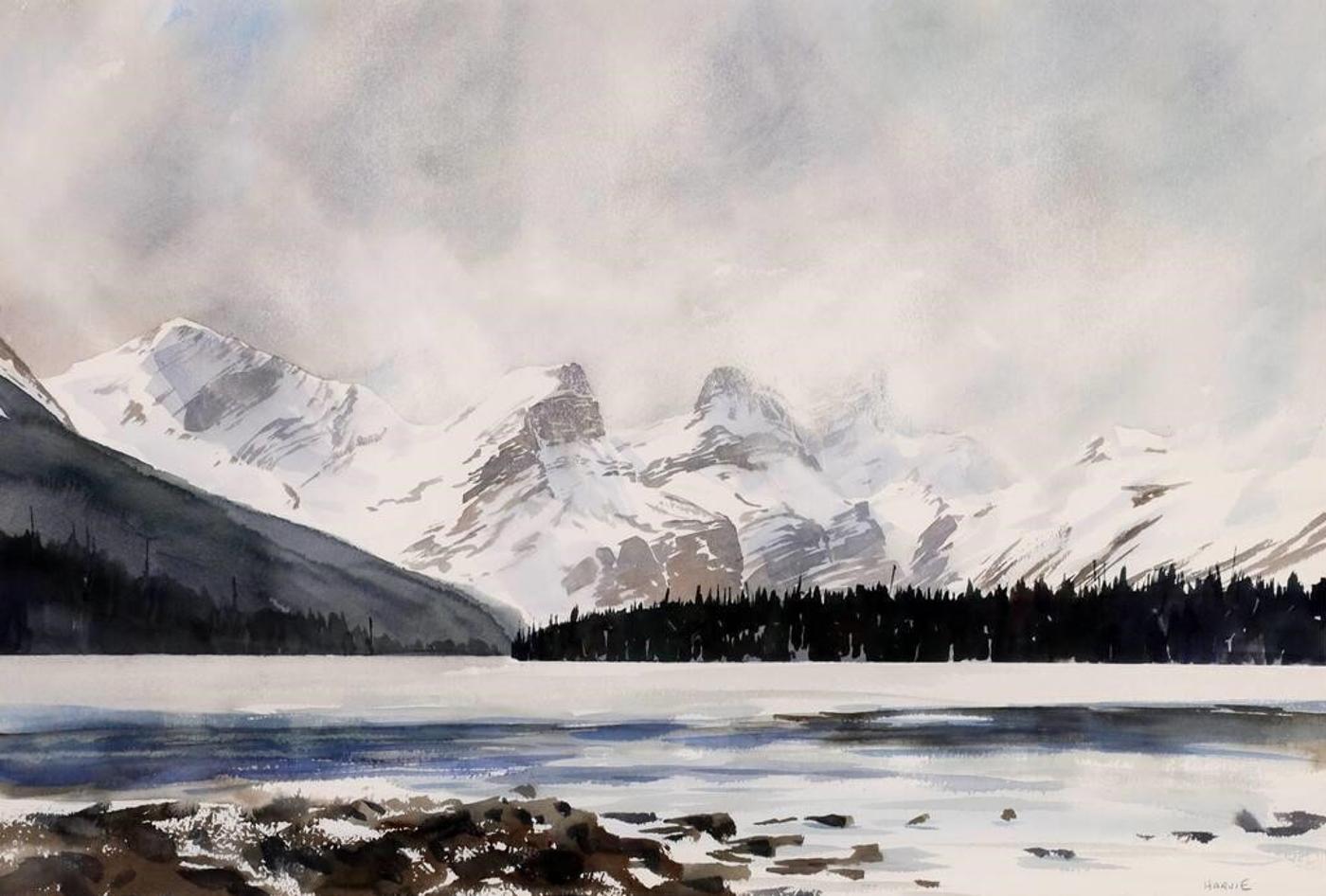 John William Harvie (1928-2018) - Spray Lake