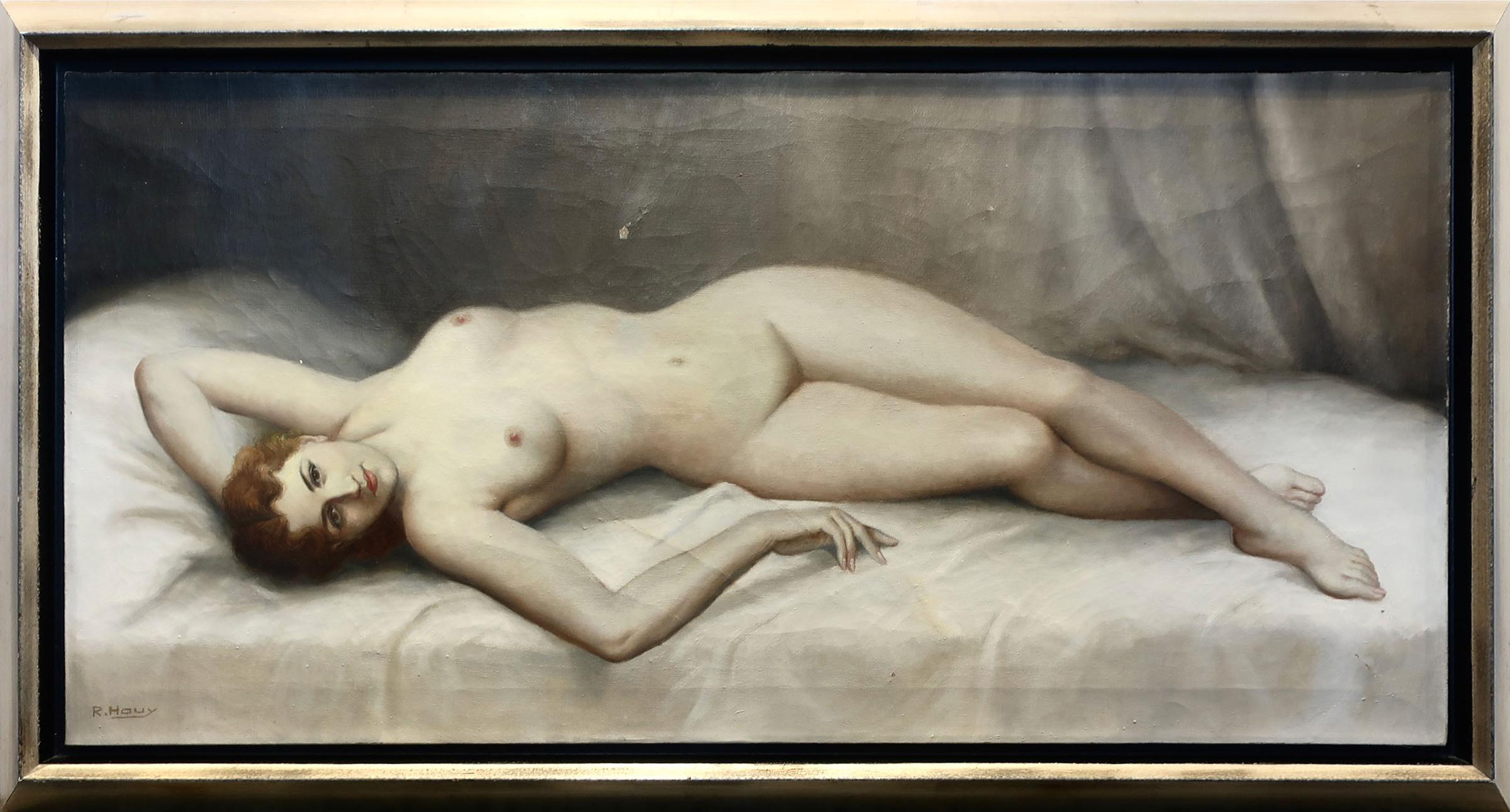 R. Houy - Reclining Nude