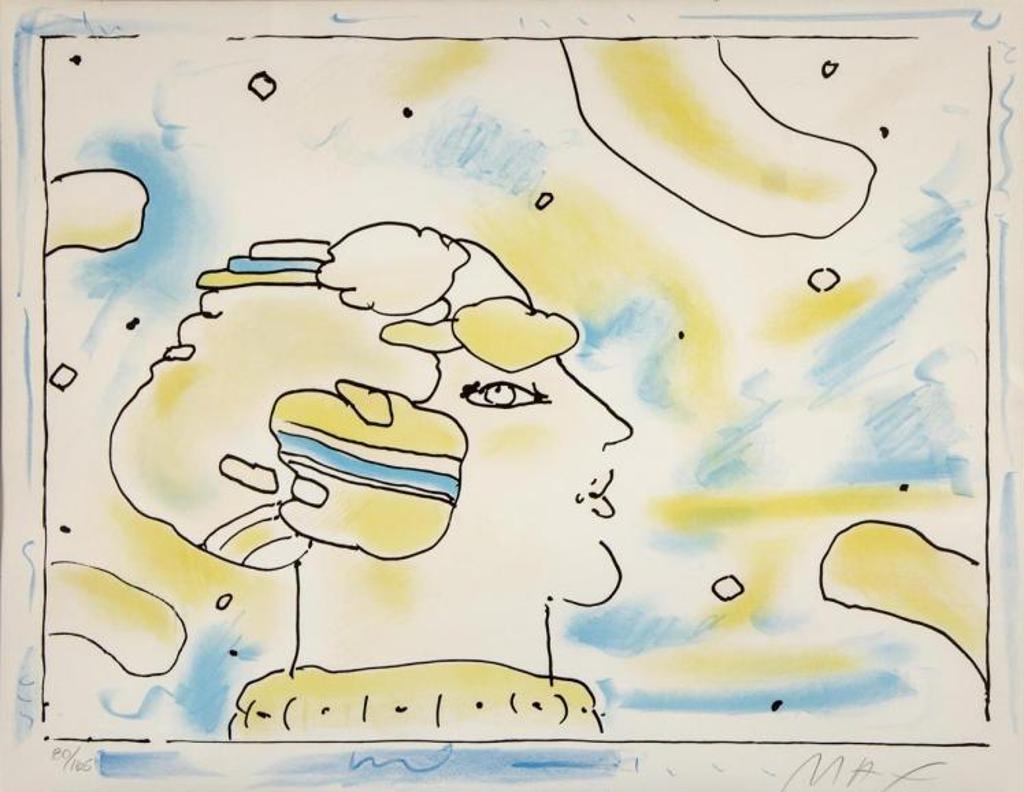 Peter Max (1937) - Untitled - Busy