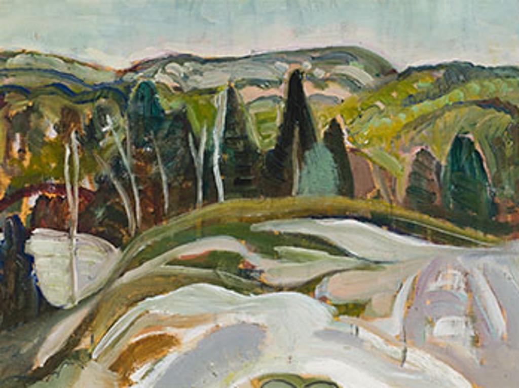 Anne (Annie) Douglas Savage (1896-1971) - Early Spring, Lake Wonish, Laurentians