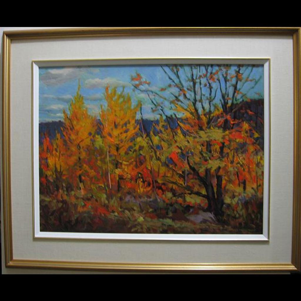 Bruce Allen Heggtveit (1917-2002) - Old Maple And Tamaracks - Gatineau Park Quebec