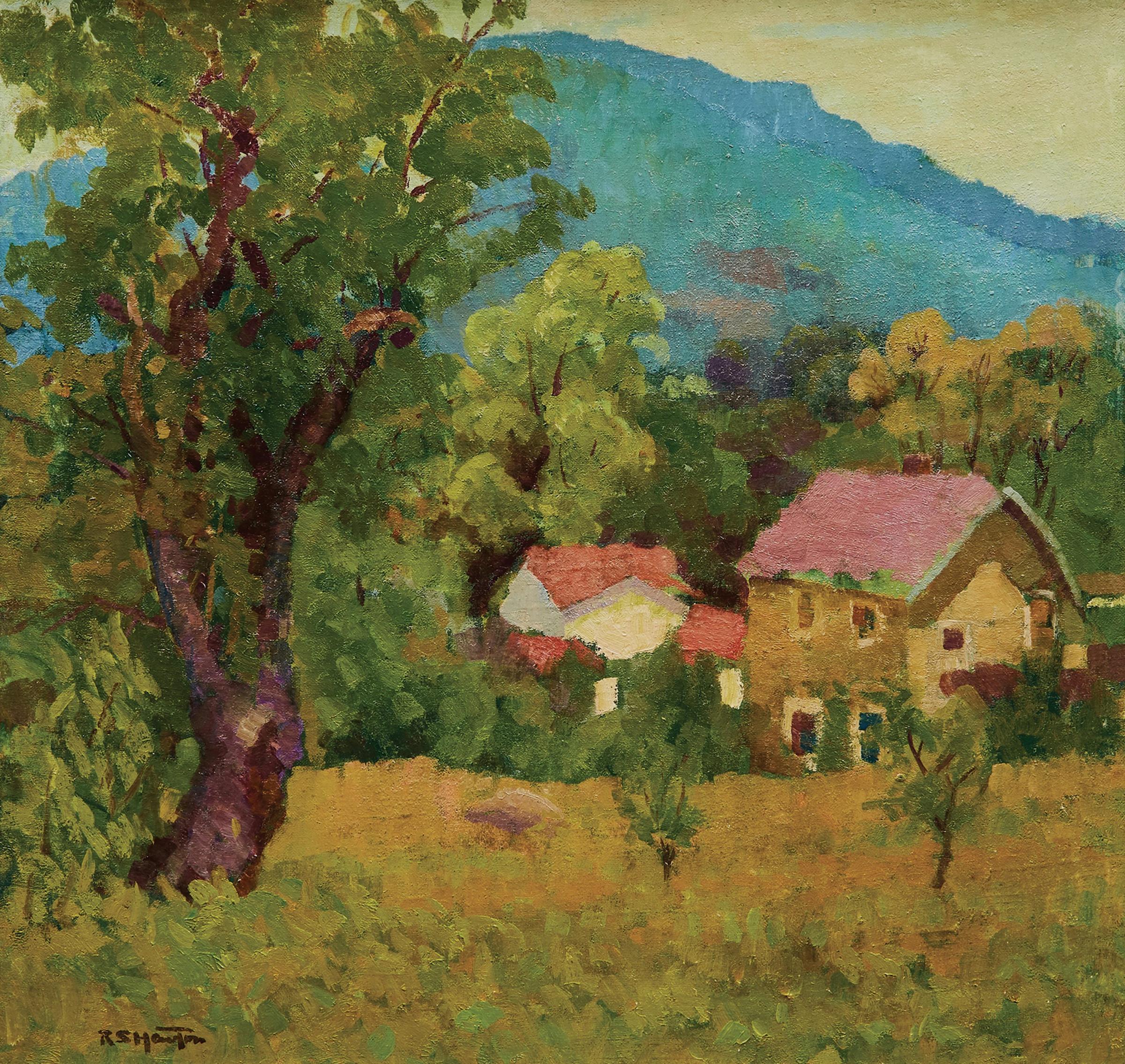 Randolph Stanley Hewton (1888-1960) - Summer Landscape