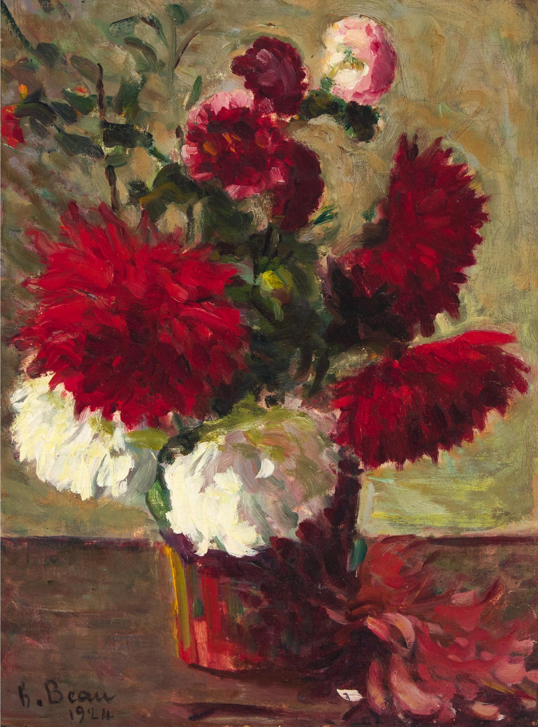 Henri Beau (1863-1949) - Nature Morte, 1924