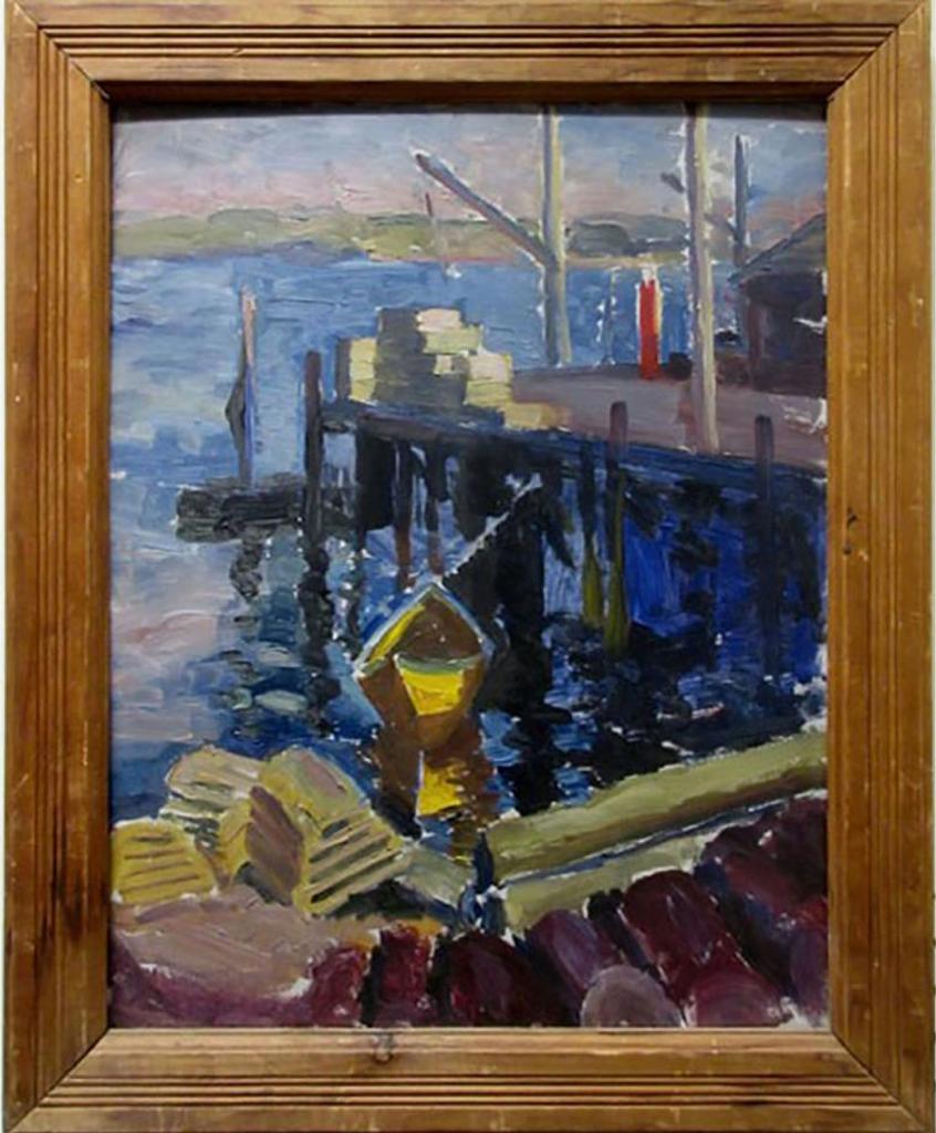 Lucy Mary Hope Jarvis (1896-1985) - Untitled (Pier Study)