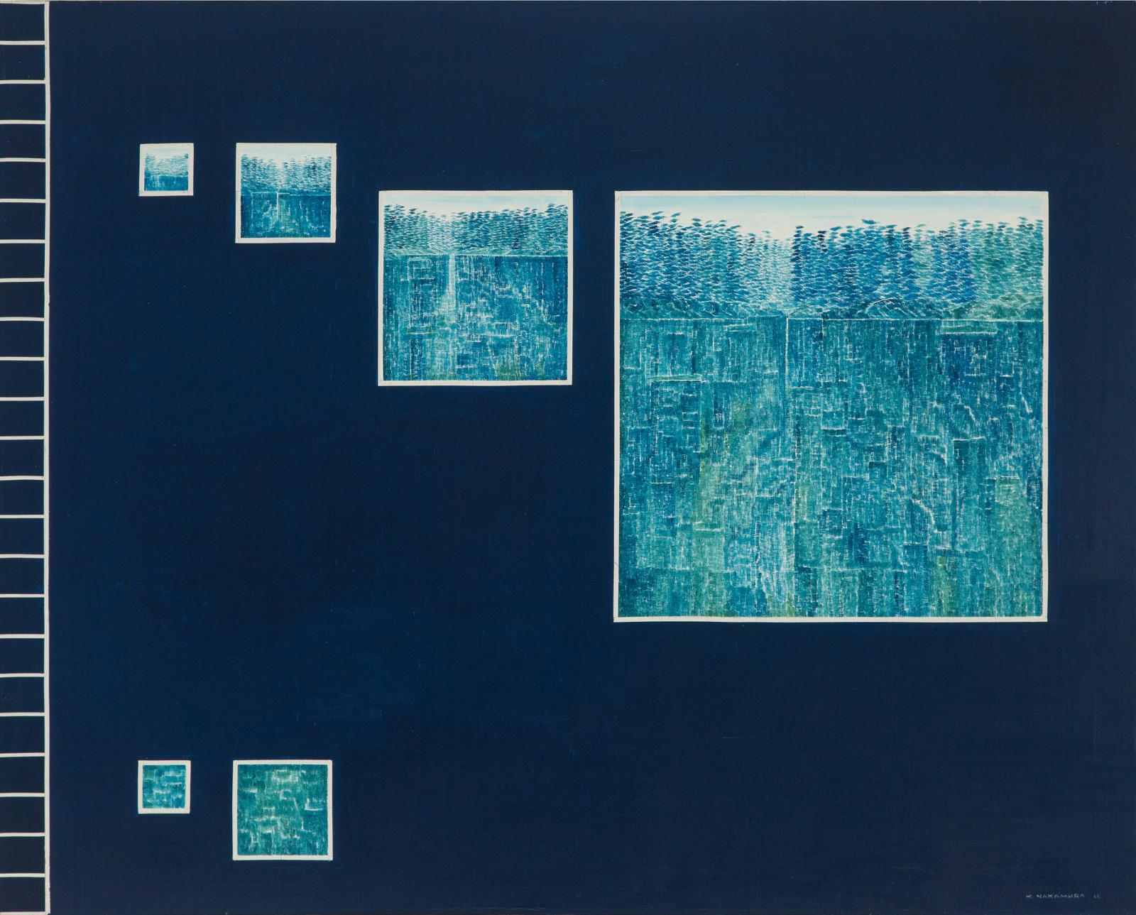 Kazuo Nakamura (1926-2002) - Suspended Reflections, 1968