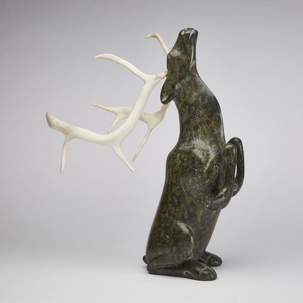 Osuitok Ipeelee (1923-2005) - Caribou On Hind Legs