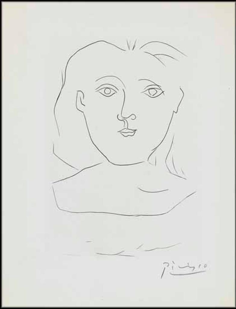 Pablo Ruiz Picasso (1881-1973) - Femme de face: jours de gloire