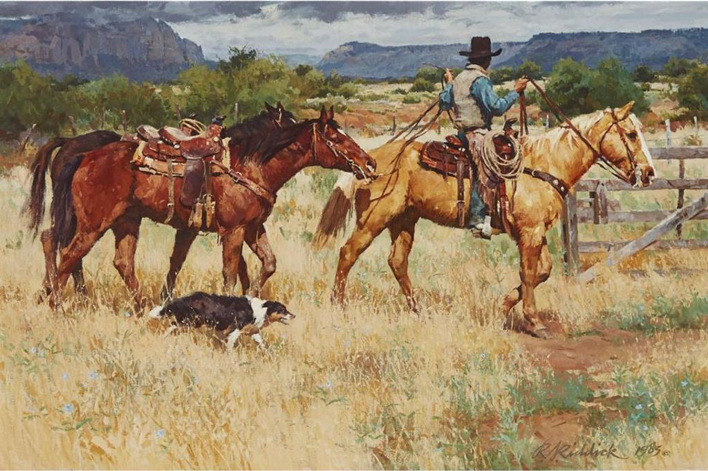 Ronald Stephen Riddick (1952) - Back From The Cutting Grounds, 1983