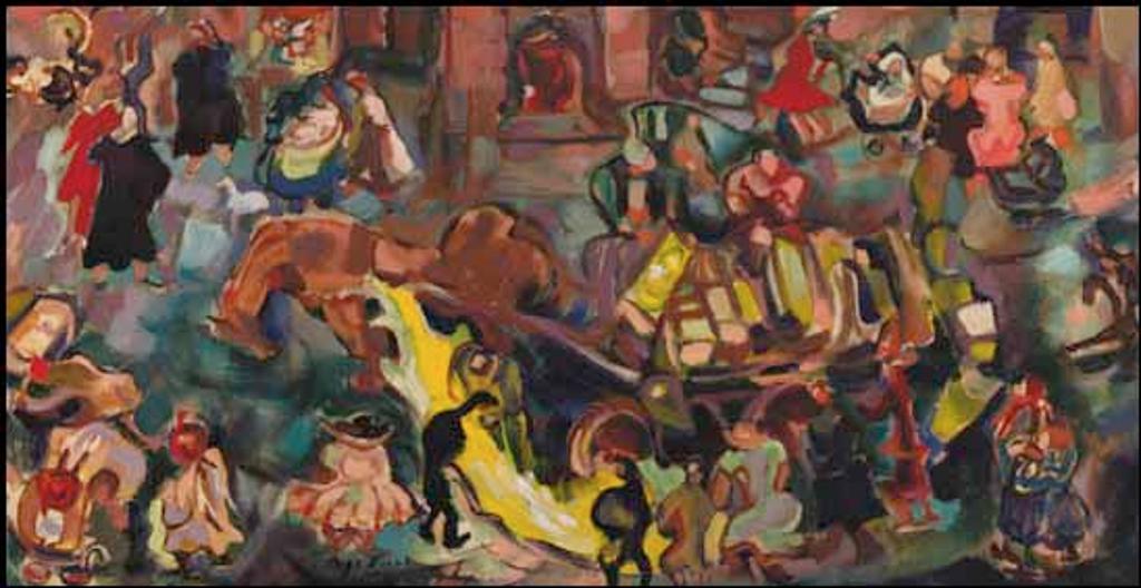 Pegi Margaret Kathleen Nicol MacLeod (1904-1949) - Street Celebration