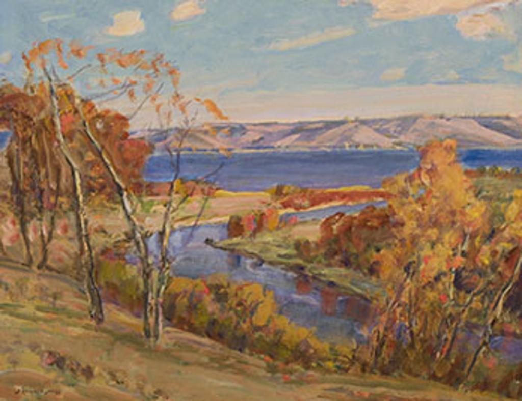 James Henderson (1871-1951) - Autumn in the Qu'Appelle Valley
