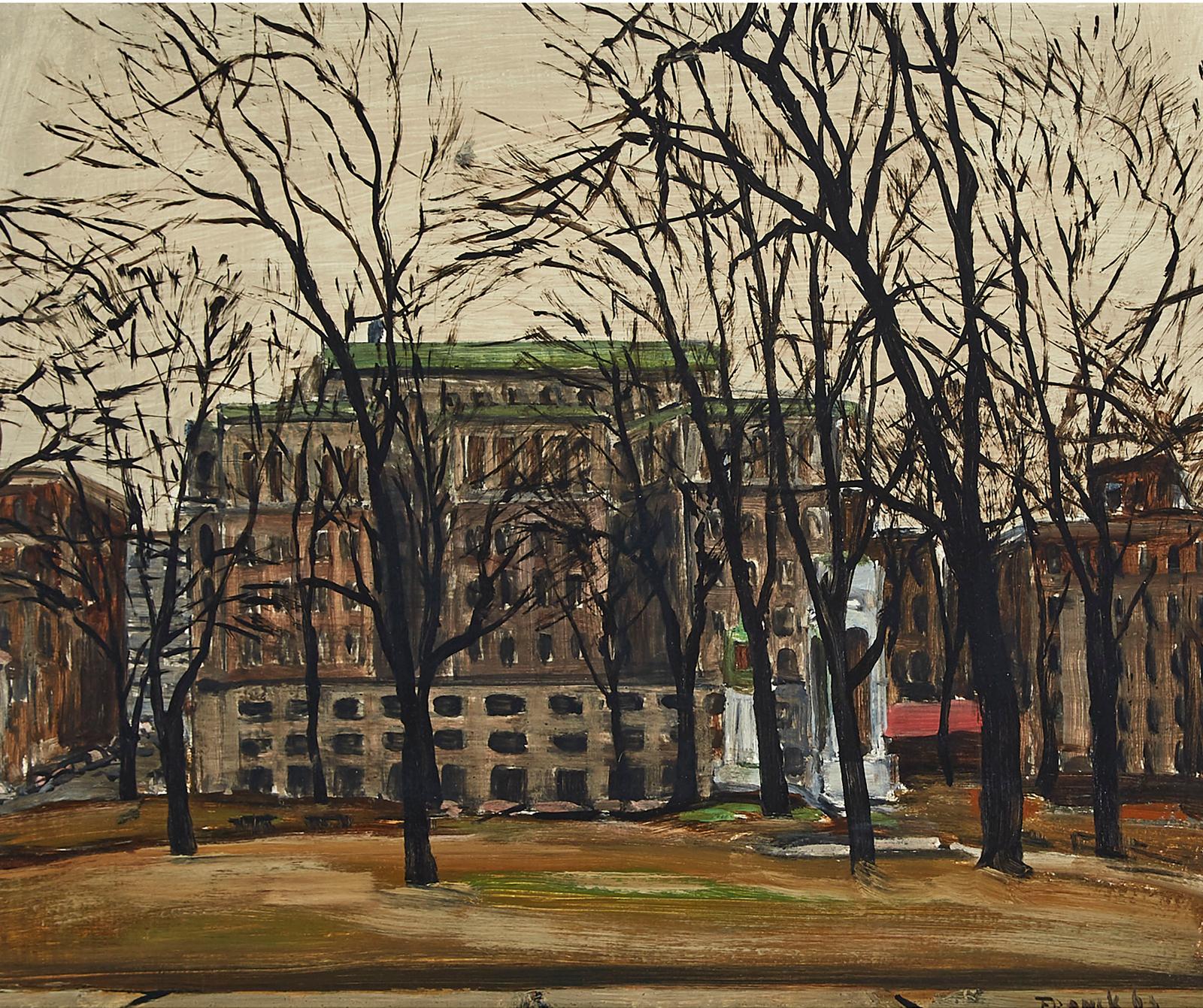 Albert Jacques Franck (1899-1973) - Dominion Square, Montreal, 1963