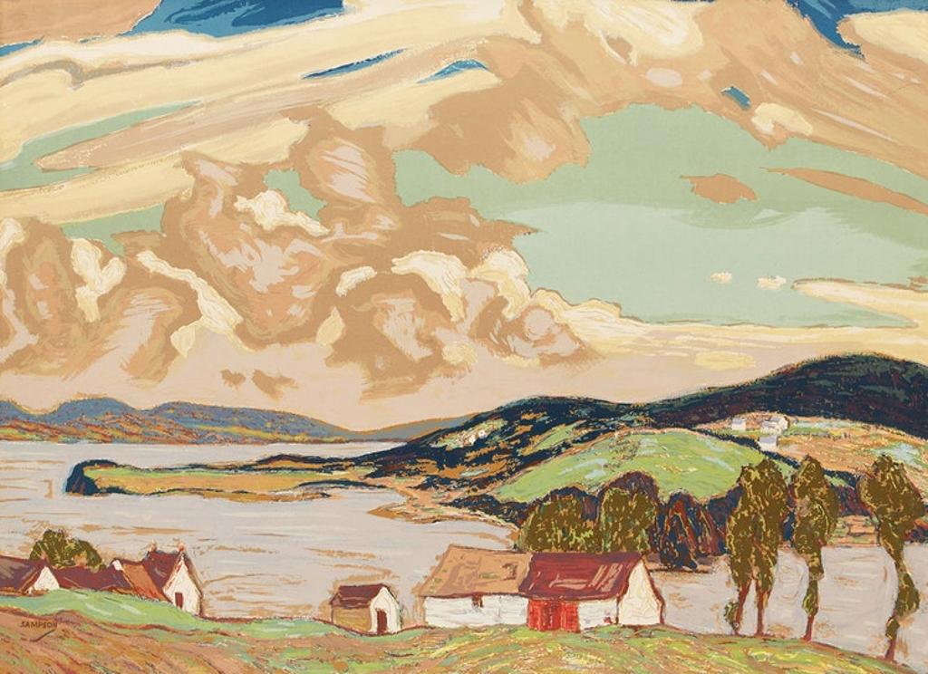 Joseph Ernest Sampson (1887-1946) - Gaspé