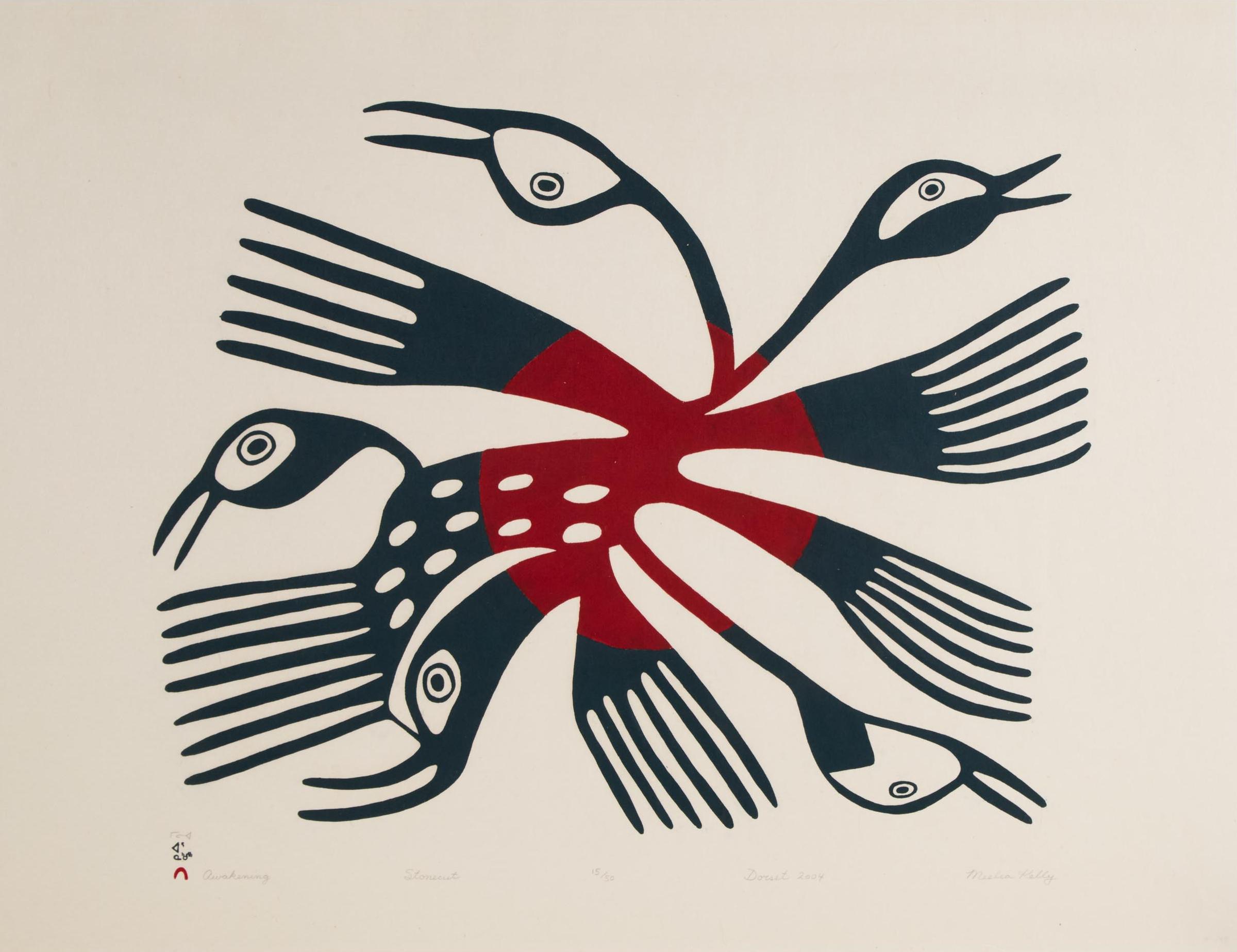 Meelia Kelly (1940-2006) - Awakening, 2004