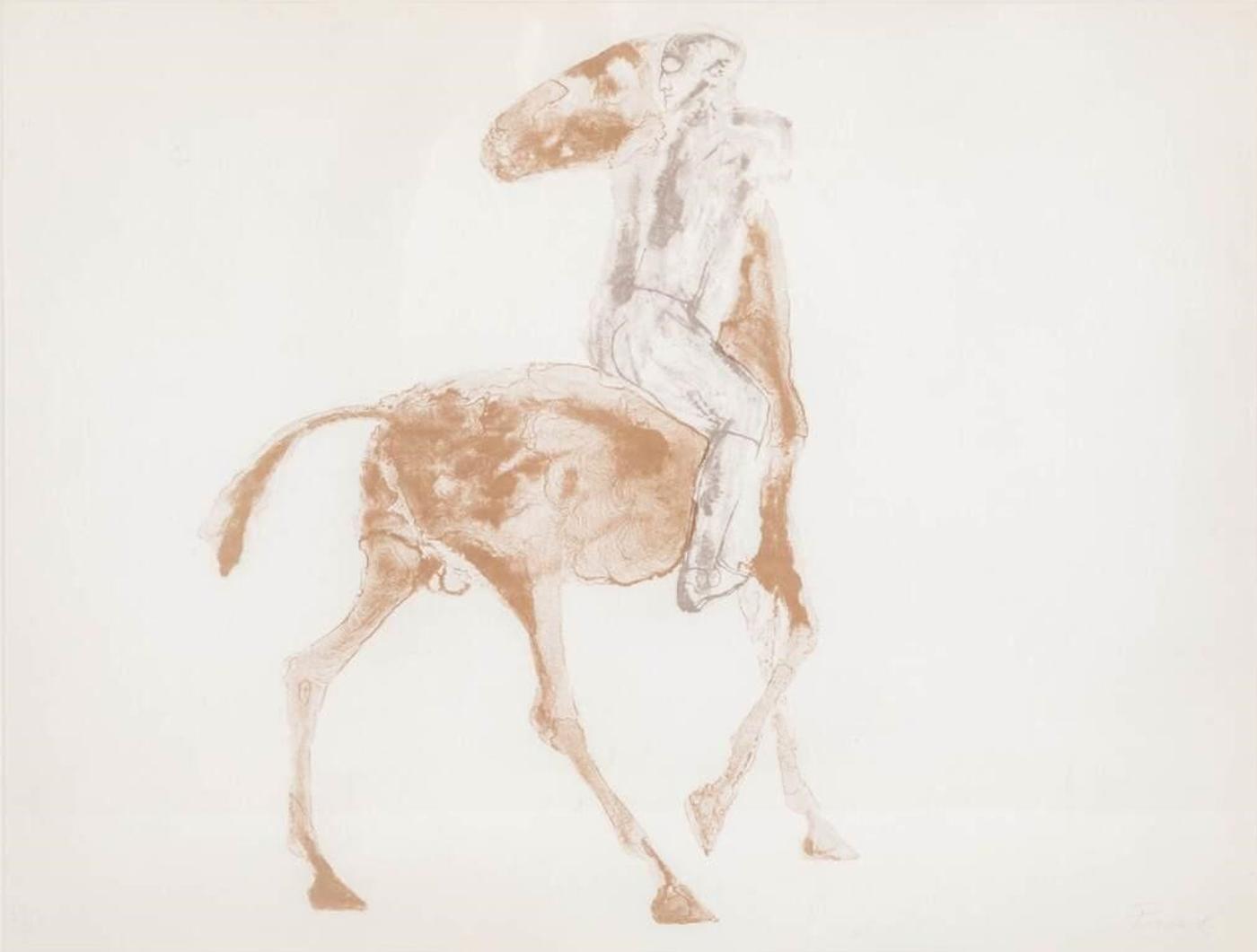 Elisabeth Frink (1930-1993) - Man on horseback