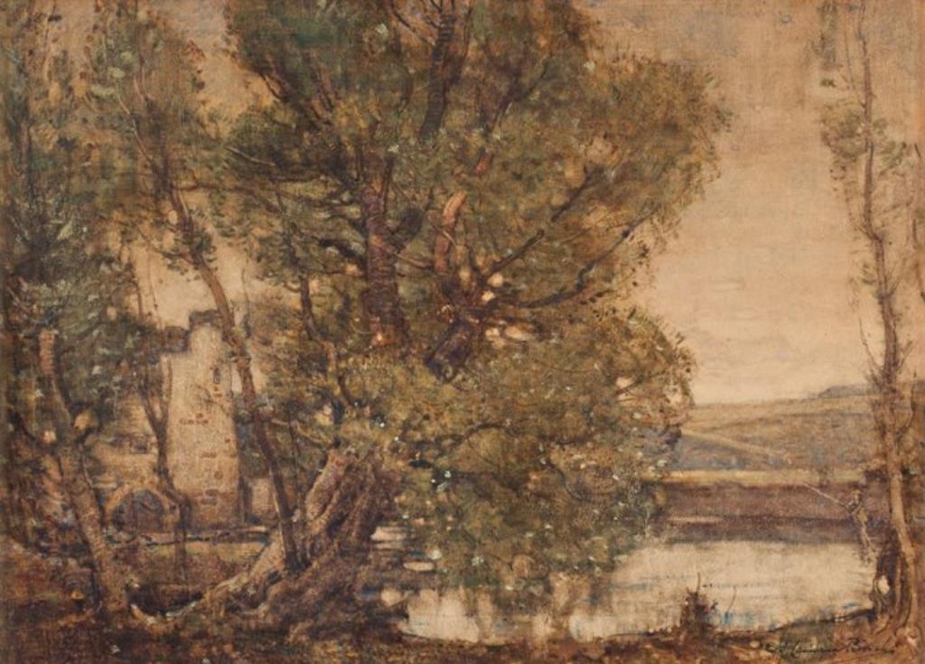 Samuel John Lamorna Birch (1869-1955) - A Byeway of the Avon