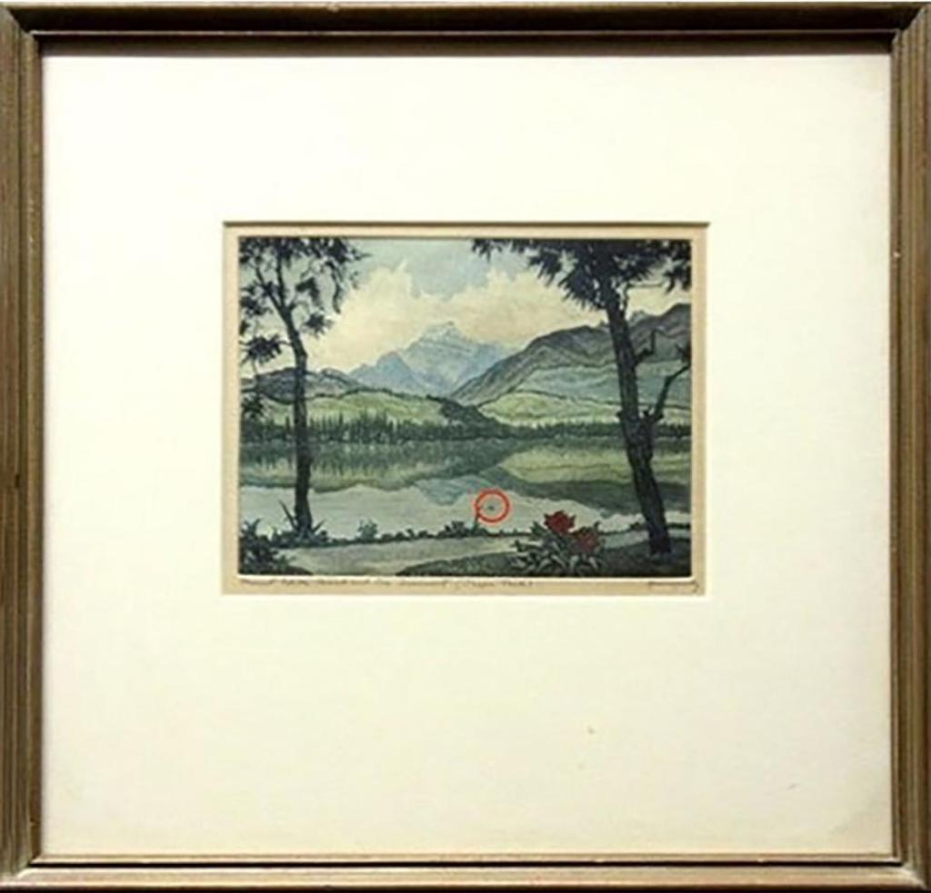 Nicholas Hornyansky (1896-1965) - Mount Edith Cavell And Lac Beauvert (Jasper Park)