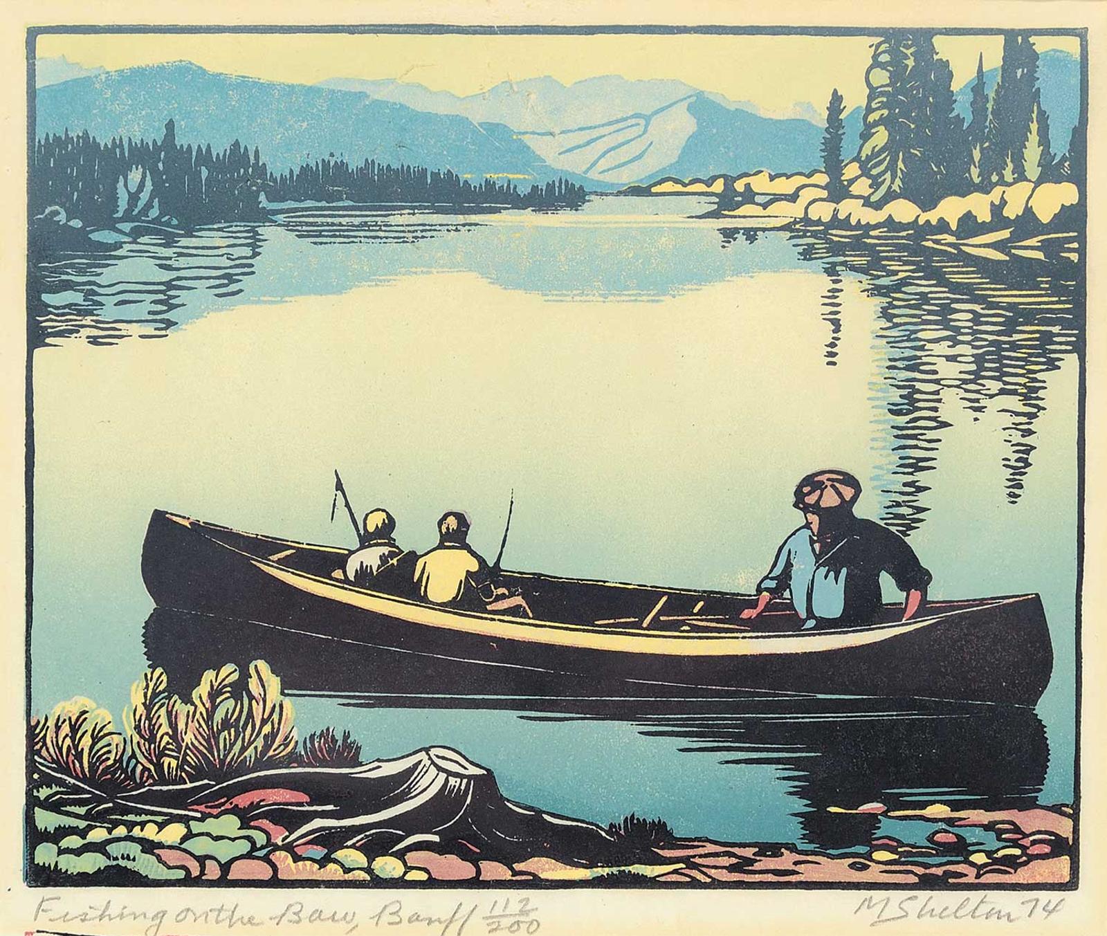 Margaret Dorothy Shelton (1915-1984) - Fishing on the Bow  #112/200