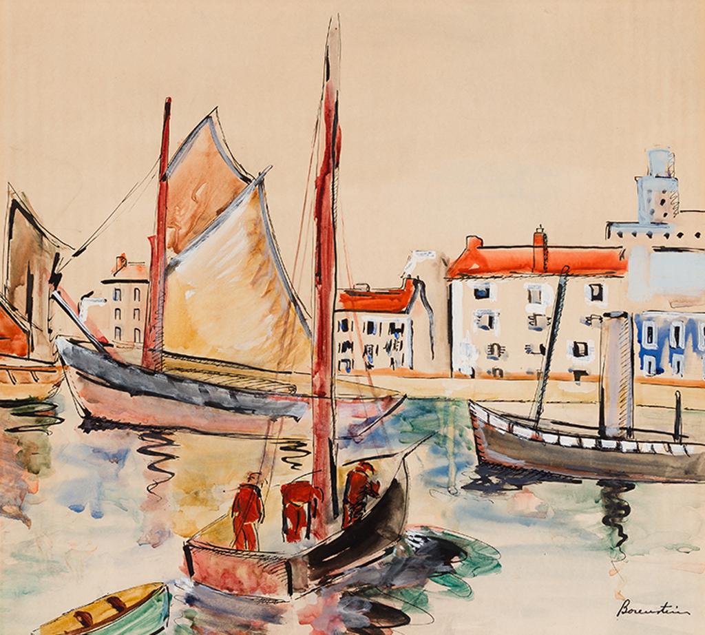 Samuel (Sam) Borenstein (1908-1969) - Port de Tréboul, Bretagne