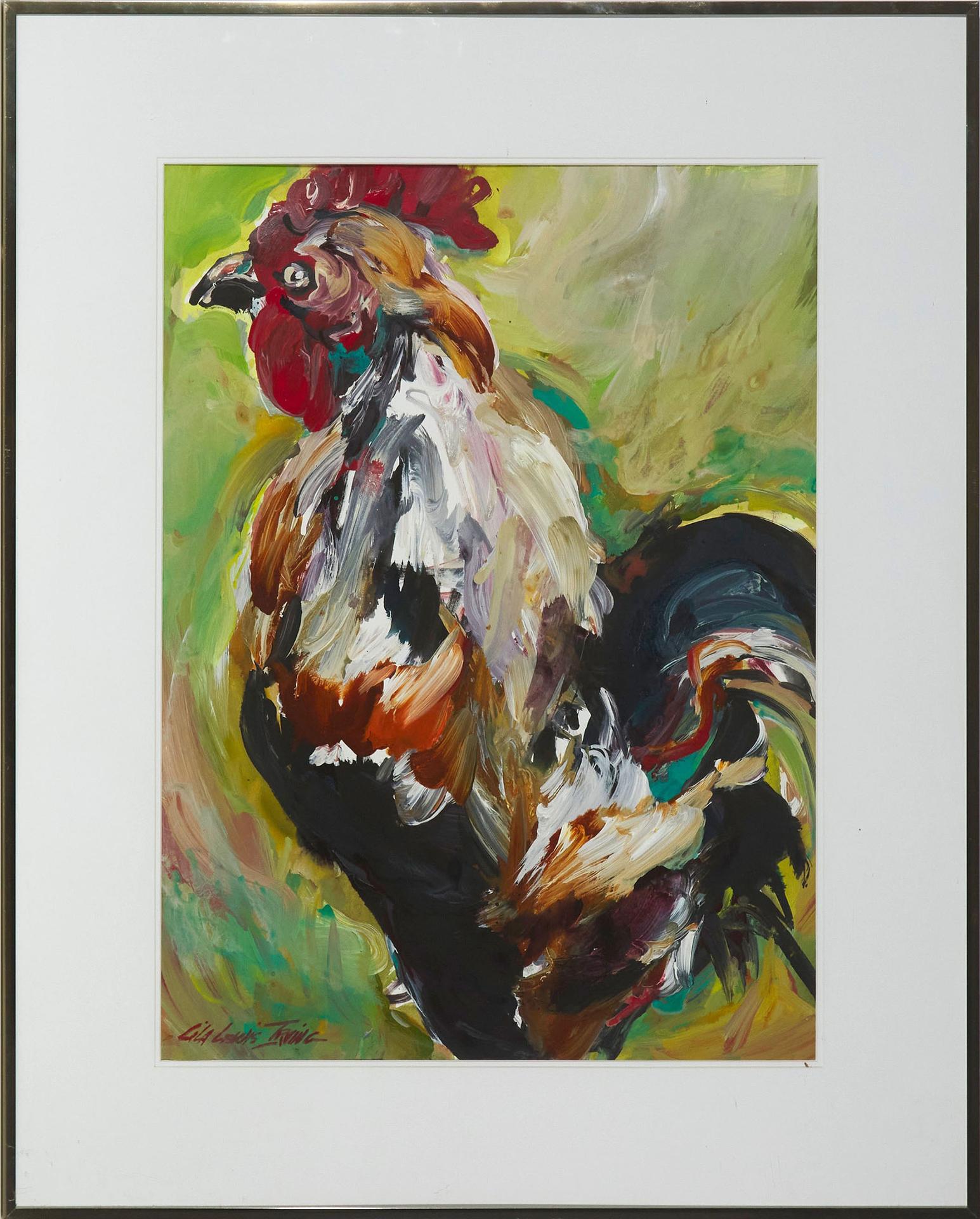 Lila Lewis Irving - Rooster With Attitude
