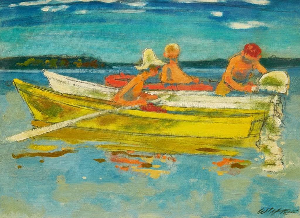 William Arthur Winter (1909-1996) - Small Boys in Boats