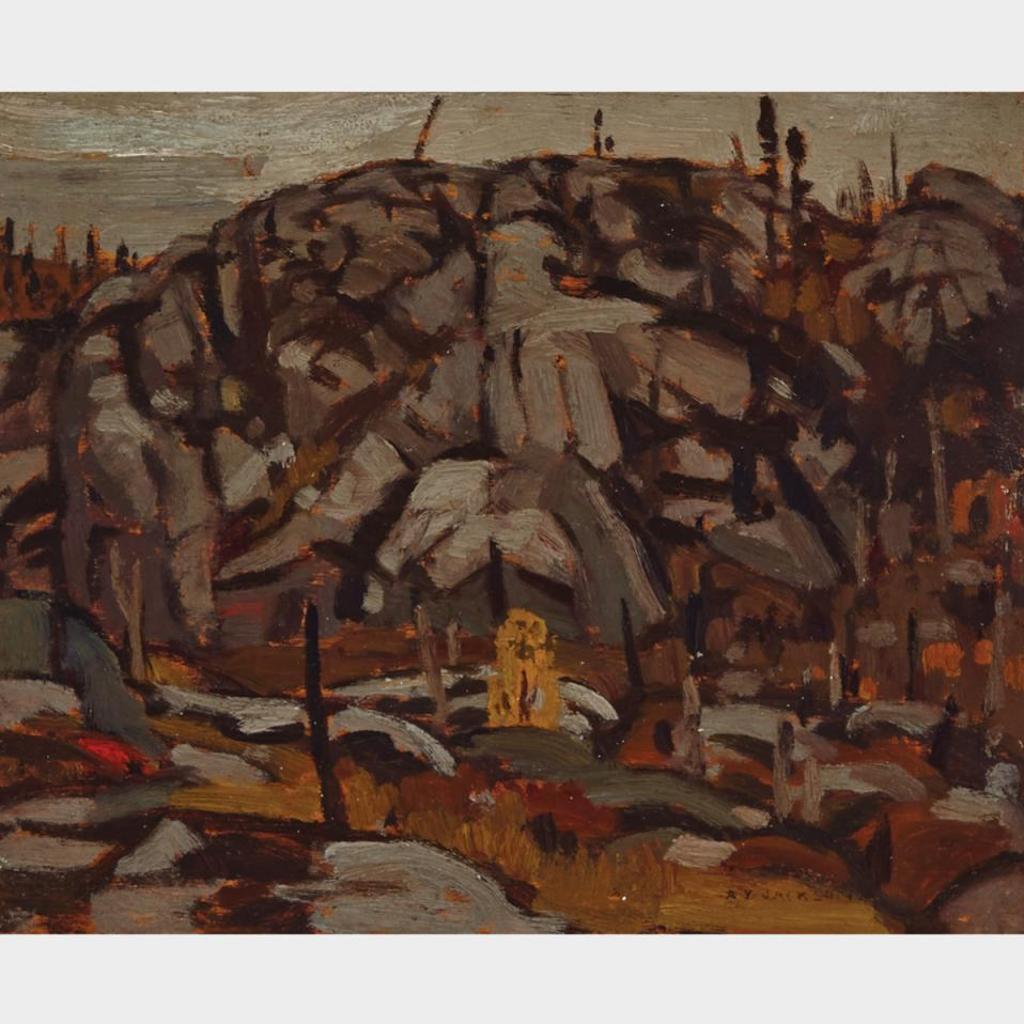Alexander Young (A. Y.) Jackson (1882-1974) - Rocks, 1914
