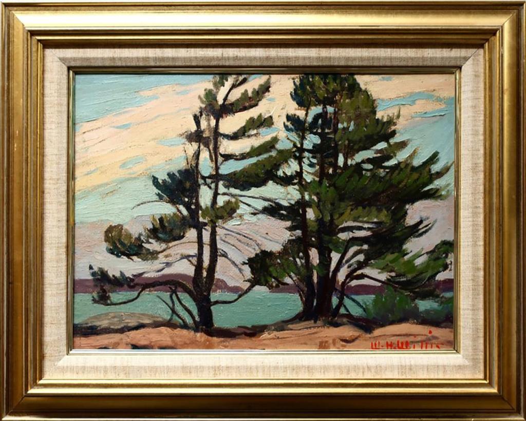 William Harris Willis - Lake Thru Windswept Trees