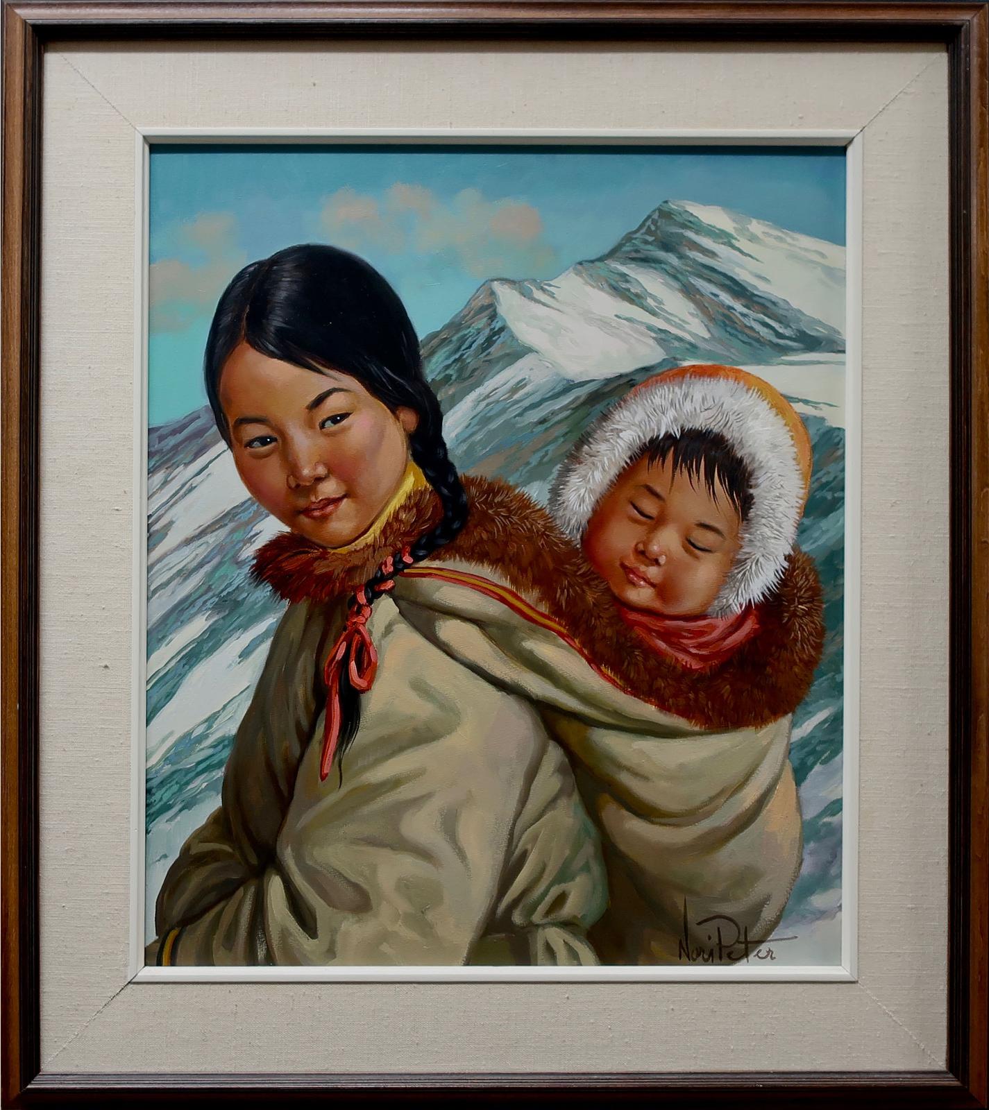 Nori Peter (1935-2009) - Mother And Child
