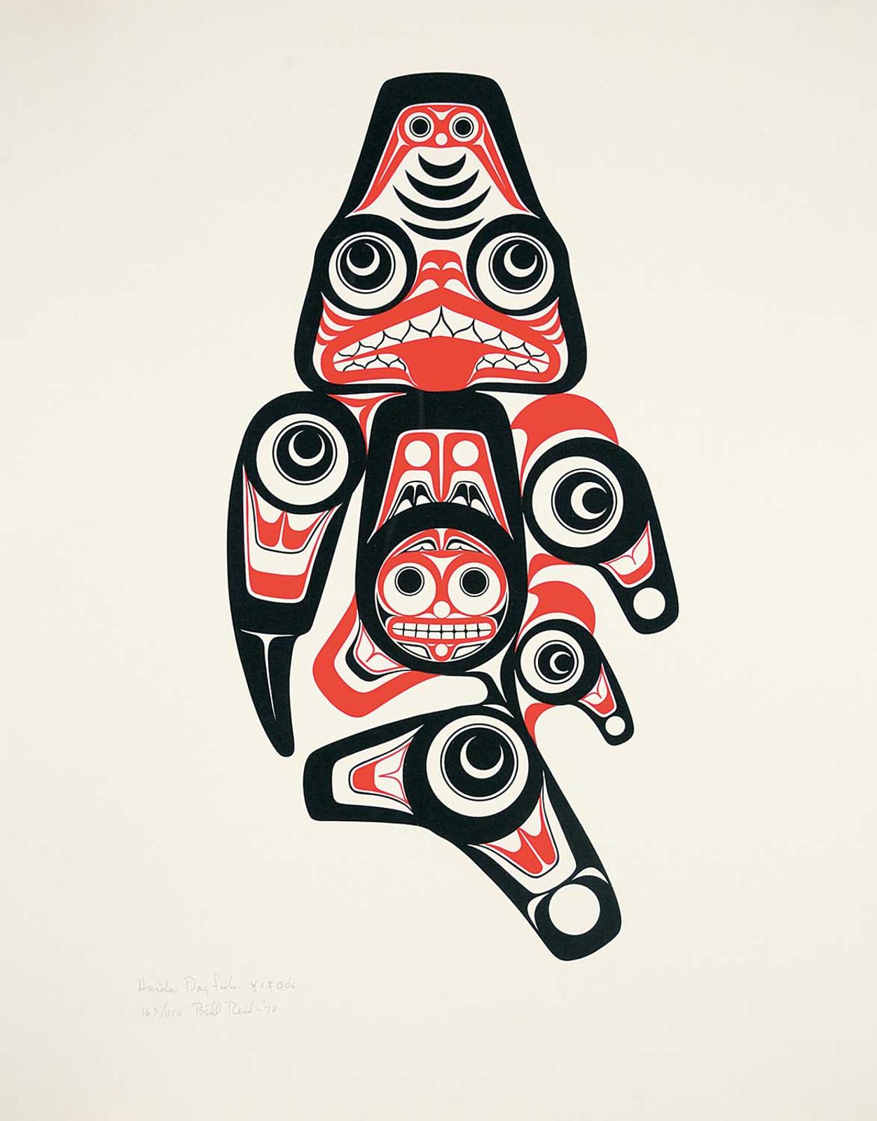 Bill (William) Ronald Reid (1920-1998) - Haida Dogfish  #164/450