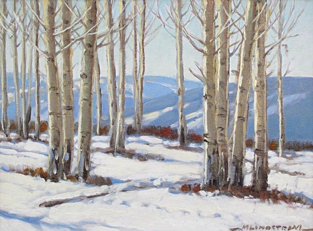 Matt Lindstrom (1890-1975) - Winter In The Foothills