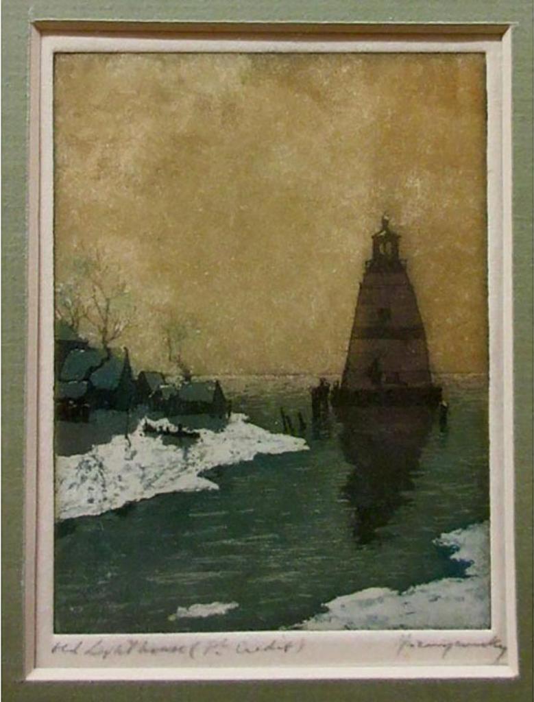 Nicholas Hornyansky (1896-1965) - Old Lighthouse (Pt. Credit)