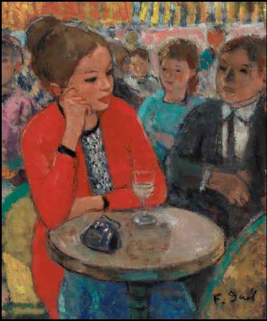 François Gall (1912-1987) - Café Scene