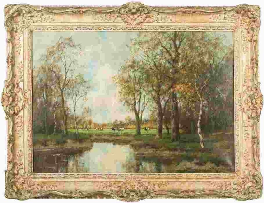 Willem Jr. Hendriks (1888-1966) - Golden Landscape