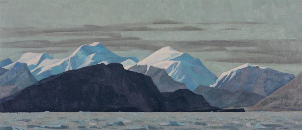 Alan Caswell Collier (1911-1990) - Across Norwegian Bay, Eastern Arctic