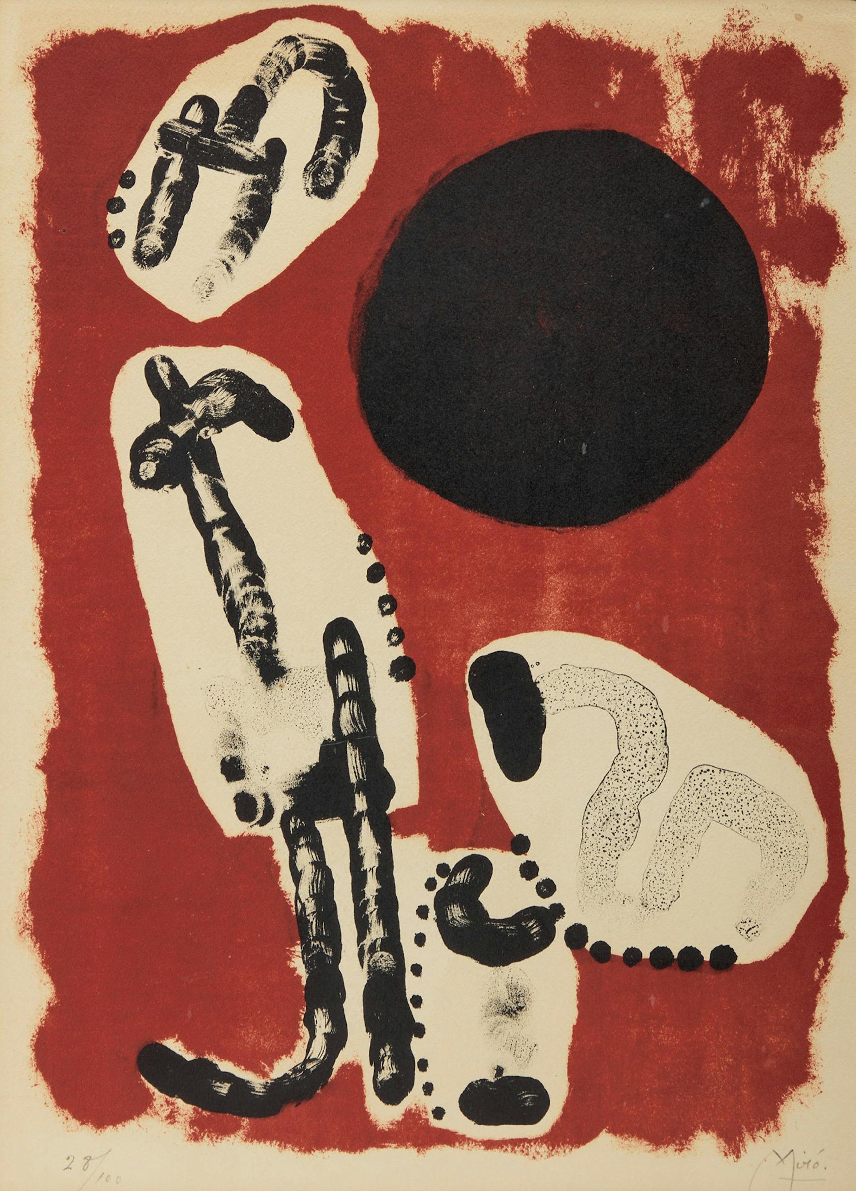 Joan Miró (1893-1983) - Astrologie I (Mourlot 201)