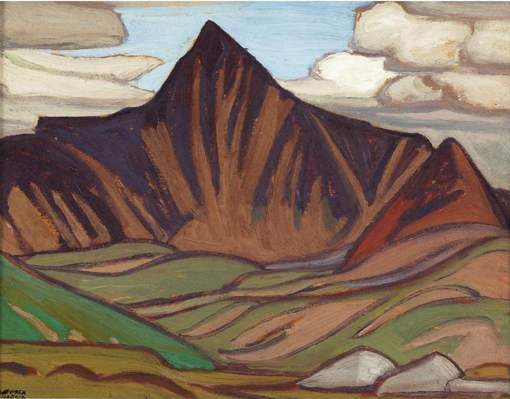 Lawren Stewart Harris (1885-1970) - Mountain Sketch-Jasper
