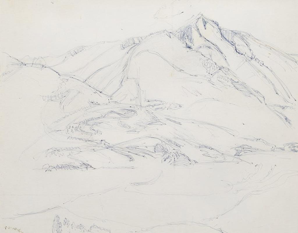Frederick Horseman Varley (1881-1969) - Valley and Peaks