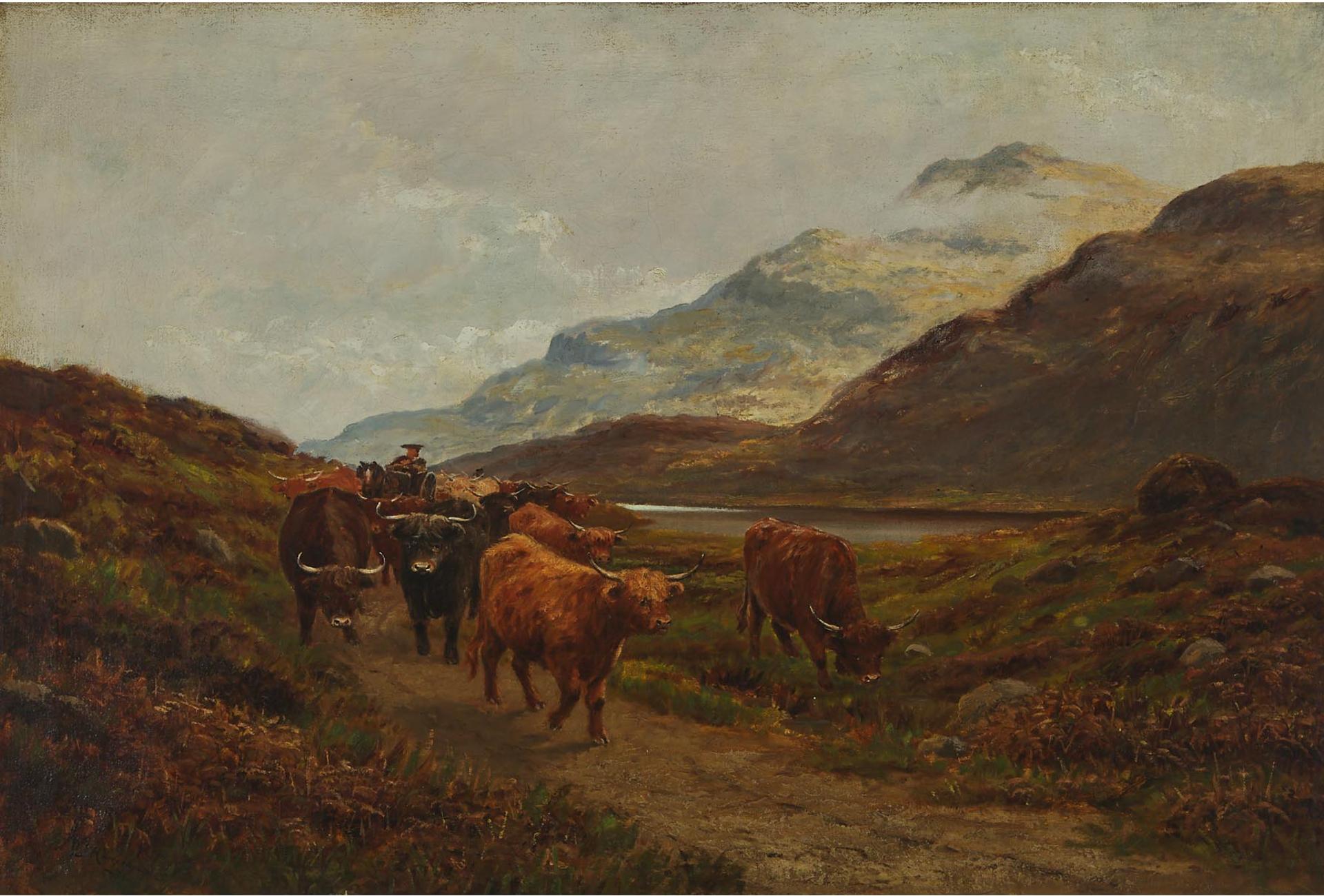 William J. Hargreaves - Leaving The Highlands, 1888-89