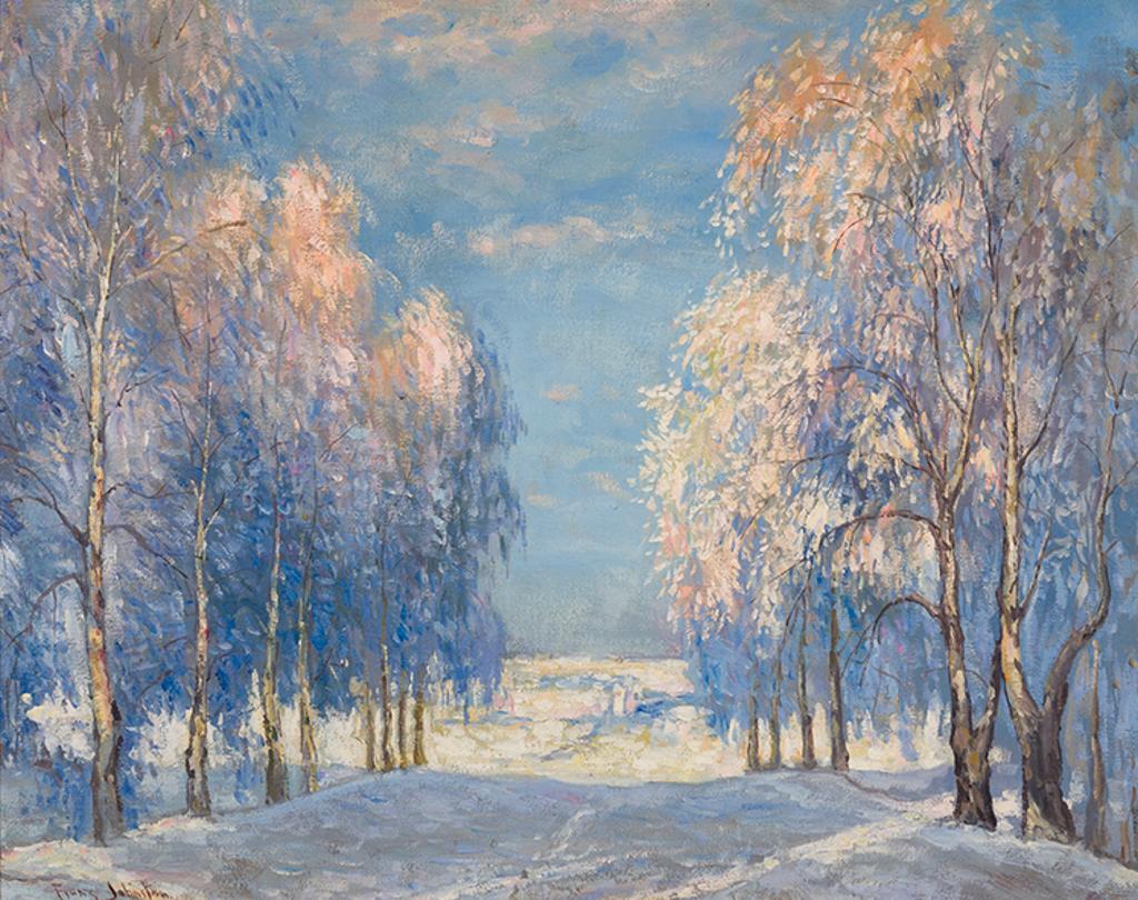 Frank (Franz) Hans Johnston (1888-1949) - Winter Landscape