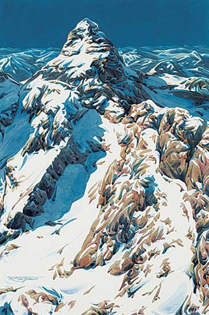 Rene Thibault (1947) - Above Mount Assiniboine #2