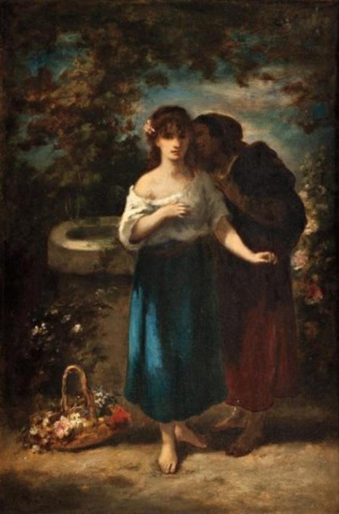 Narcisse Virgile Diaz de la Pena (1807-1876) - Courtship