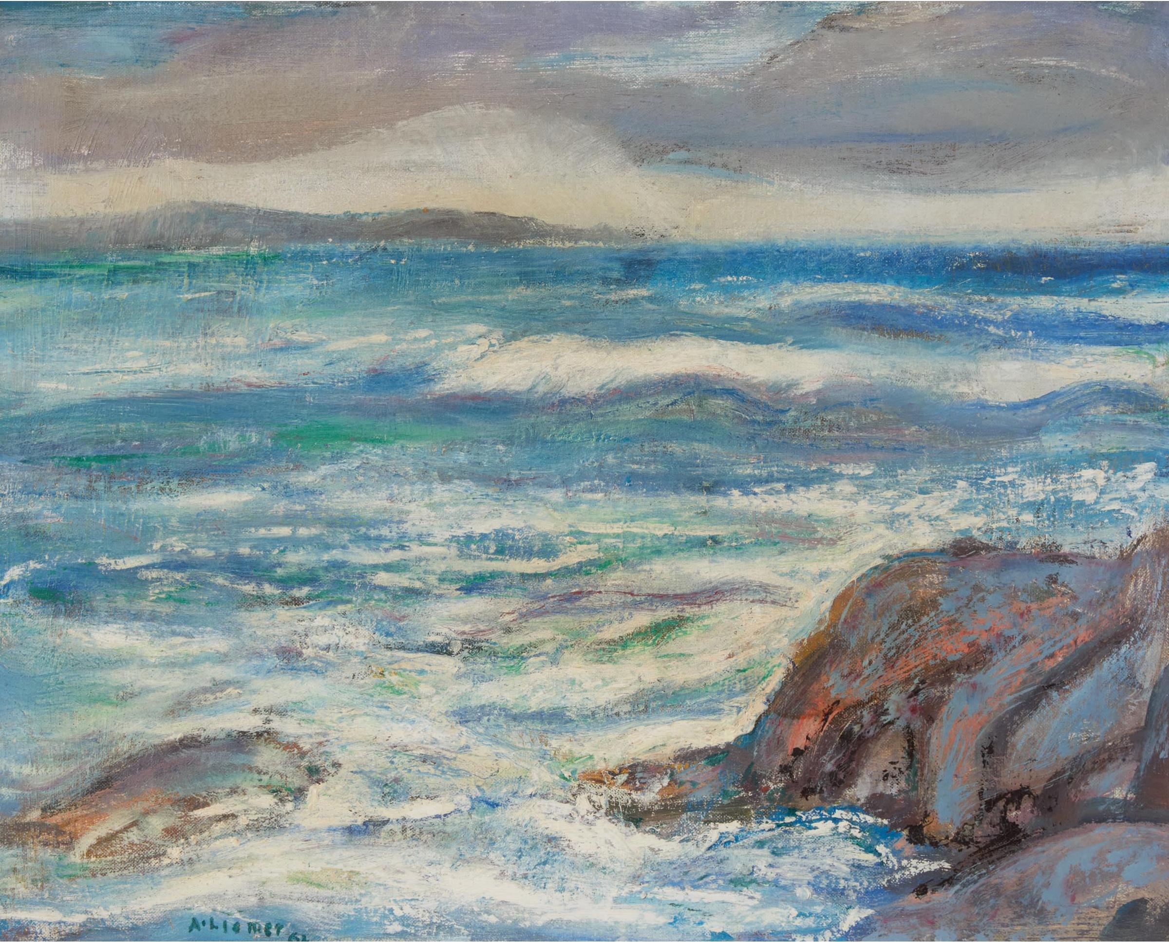 Arthur Lismer (1885-1969) - Seascape, 1962