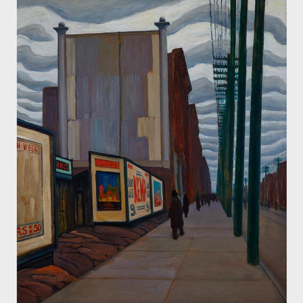 Lawren Stewart Harris (1885-1970) - Street Scene (Lsh 135)