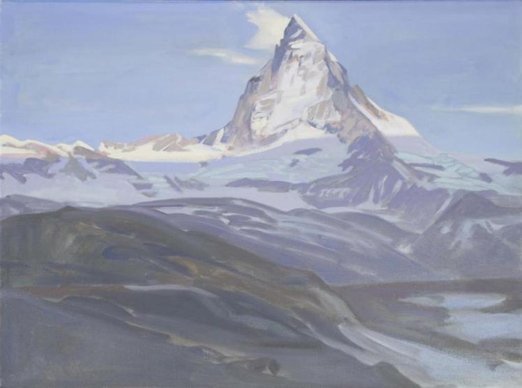 Peter Maxwell Ewart (1918-2001) - Snowcapped Mountain