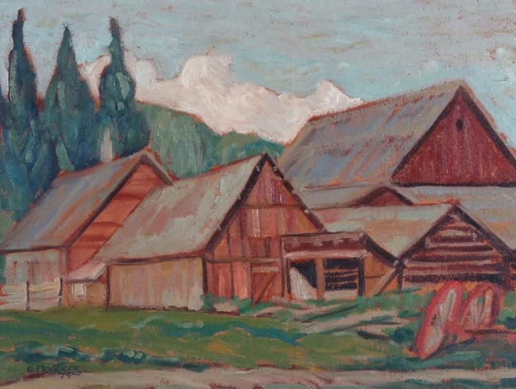 Gilbert A. Flodberg (1938) - Old Homestead, Barkerville, B.C.; 1974