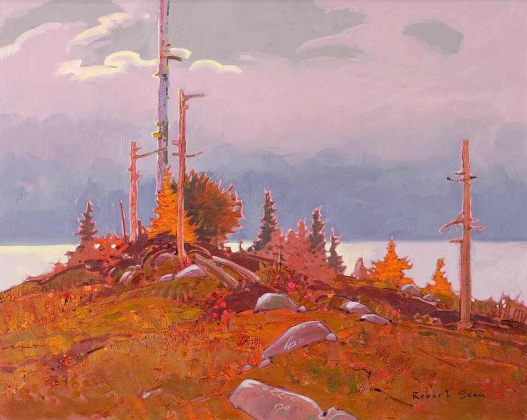 Robert Douglas Genn (1936-2014) - Finlayson Hilltop, Vancouver Is.; 1977