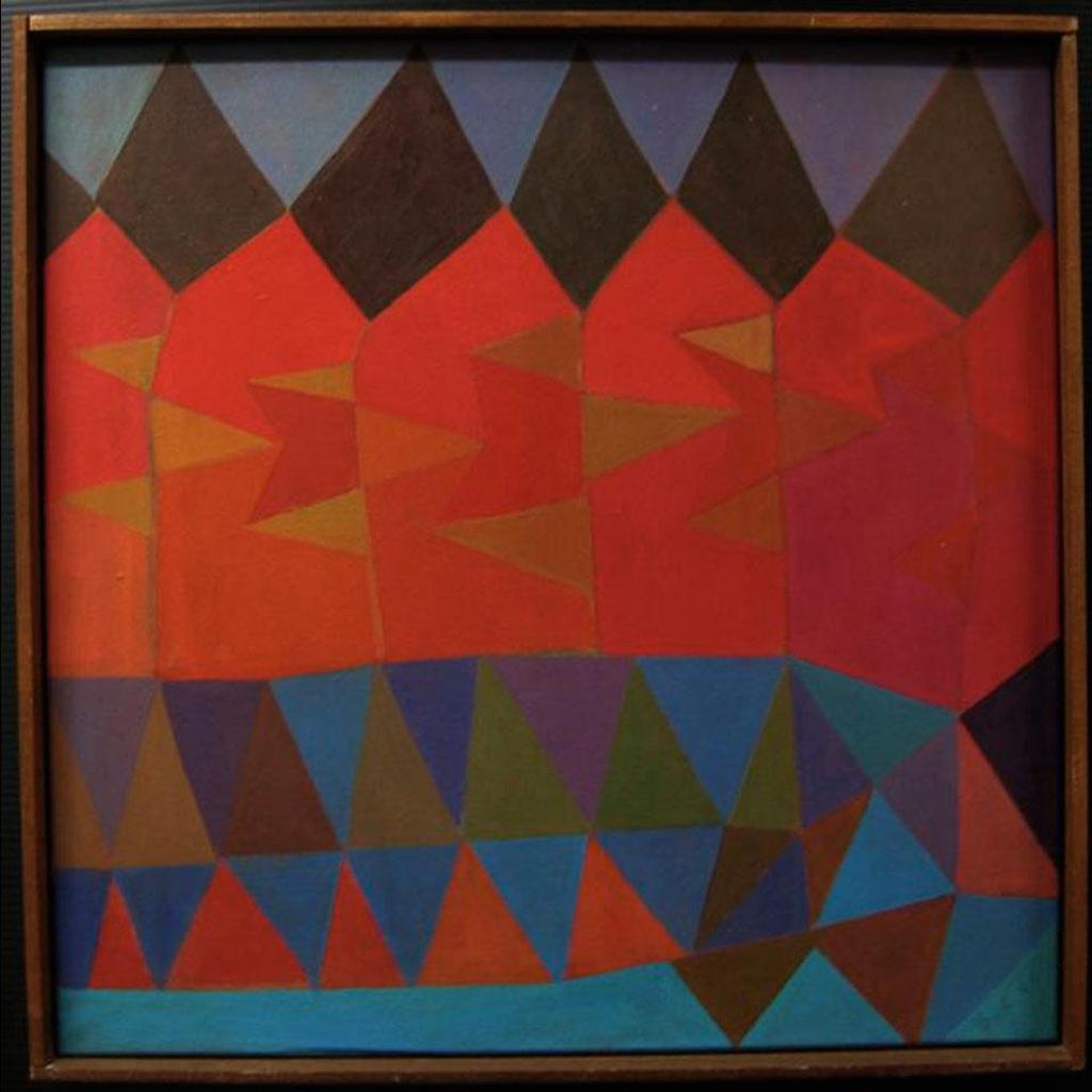 Bobs (Zema Barbara) Cogill Haworth (1900-1988) - Untitled (Triangles)