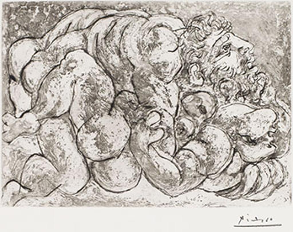 Pablo Ruiz Picasso (1881-1973) - Le Viol, IV, from La Suite Vollard (B. 181 Ba. 340)